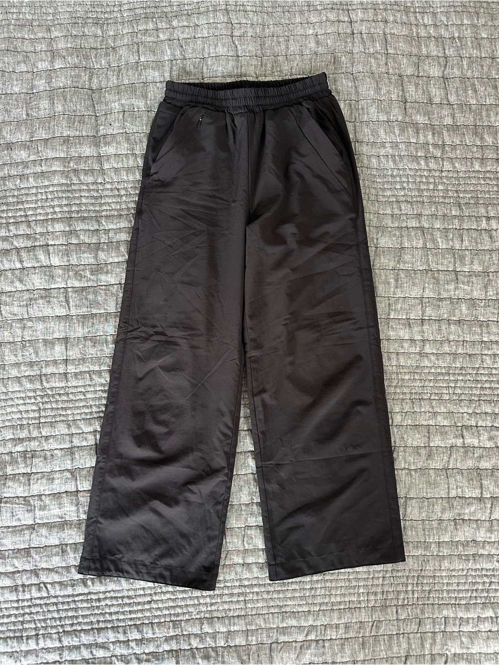 Athleta Black Girls' Wide-Leg Joggers